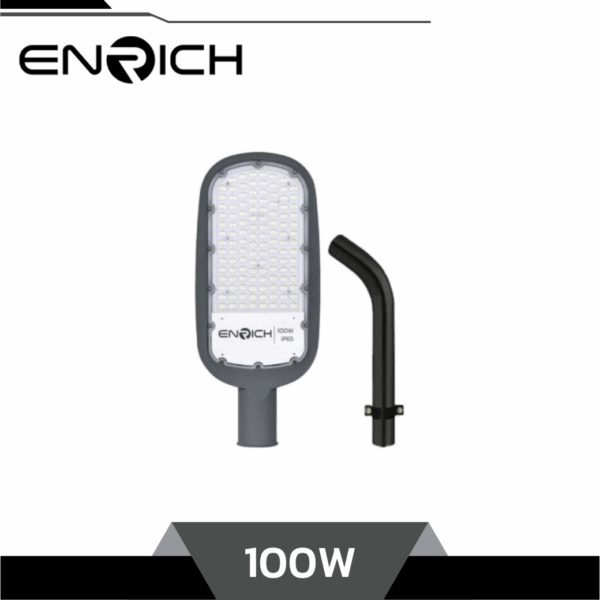 ENRICH โคมไฟถนน LED 100W รุ่น OVATE