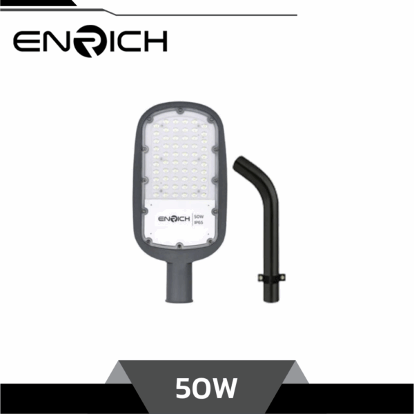 ENRICH โคมไฟถนน LED 50W รุ่น OVATE