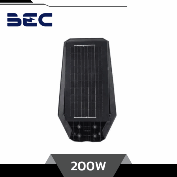 BEC โคมไฟถนนโซล่าเซลล์ LED 200W รุ่น OXFORD - Image 3