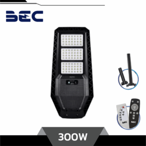 BEC โคมไฟถนนโซล่าเซลล์ LED 300W รุ่น OXFORD