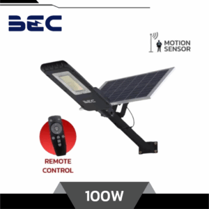 BEC โคมไฟถนนโซล่าเซลล์ LED 100W รุ่น PASO II