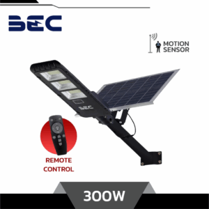 BEC โคมไฟถนนโซล่าเซลล์ LED 300W รุ่น PASO II