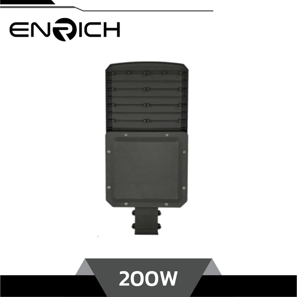 ENRICH โคมไฟถนนโซล่าเซลล์ LED 200W รุ่น PRO II - Image 3