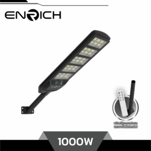 Alternative view of ENRICH โคมไฟถนนโซล่าเซลล์ LED 1000W รุ่น NOVA