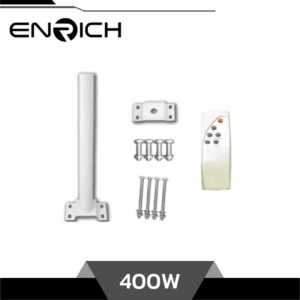 Alternative view of ENRICH โคมไฟถนนโซล่าเซลล์ LED 400W รุ่น SUNLIGHT