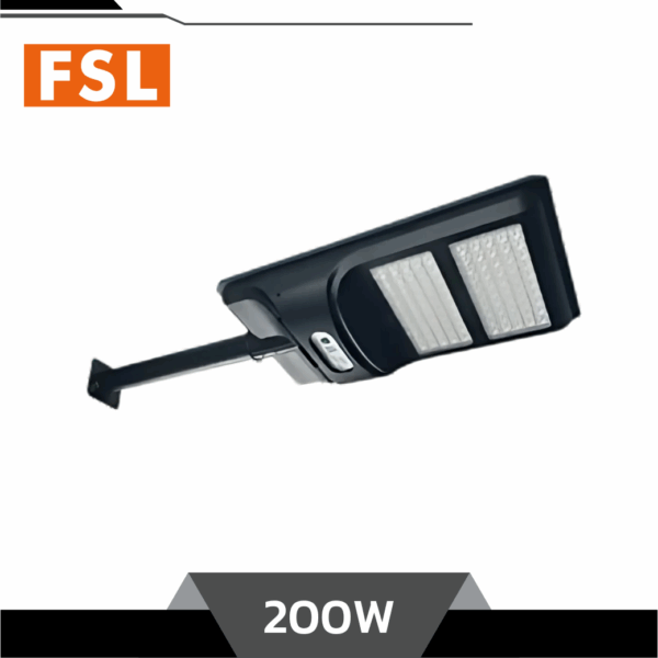 FSL โคมไฟถนนโซล่าเซลล์ LED 200W