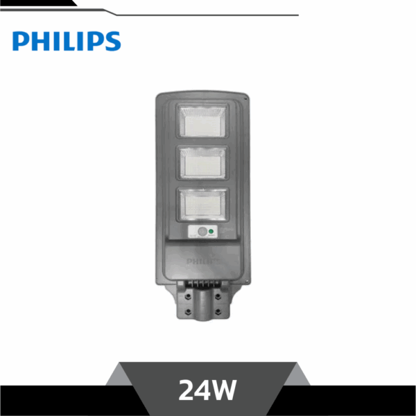 PHILIPS โคมไฟถนนโซล่าเซลล์ LED 24W BRC010 LED40/765 - Image 3