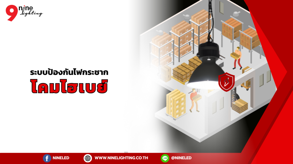 ระบบป้องกันไฟกระชากโคมไฮเบย์